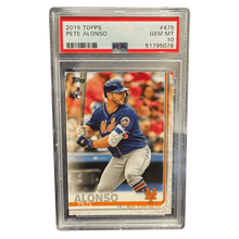 Pete Alonso PSA 10 2019 Topps Rookie RC Card #475