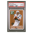 Peyton Manning PSA 10 2005 Topps Turn Back The Clock Card #5