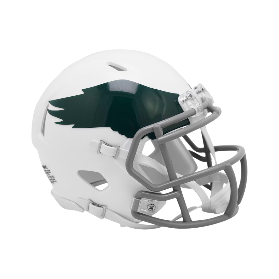 Philadelphia Eagles 1969-1973 Throwback Speed Riddell Mini Football Helmet
