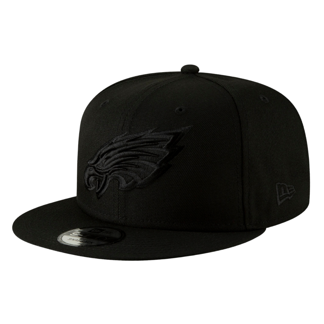 Philadelphia Eagles Black on Black 9FIFTY Snapback Hat