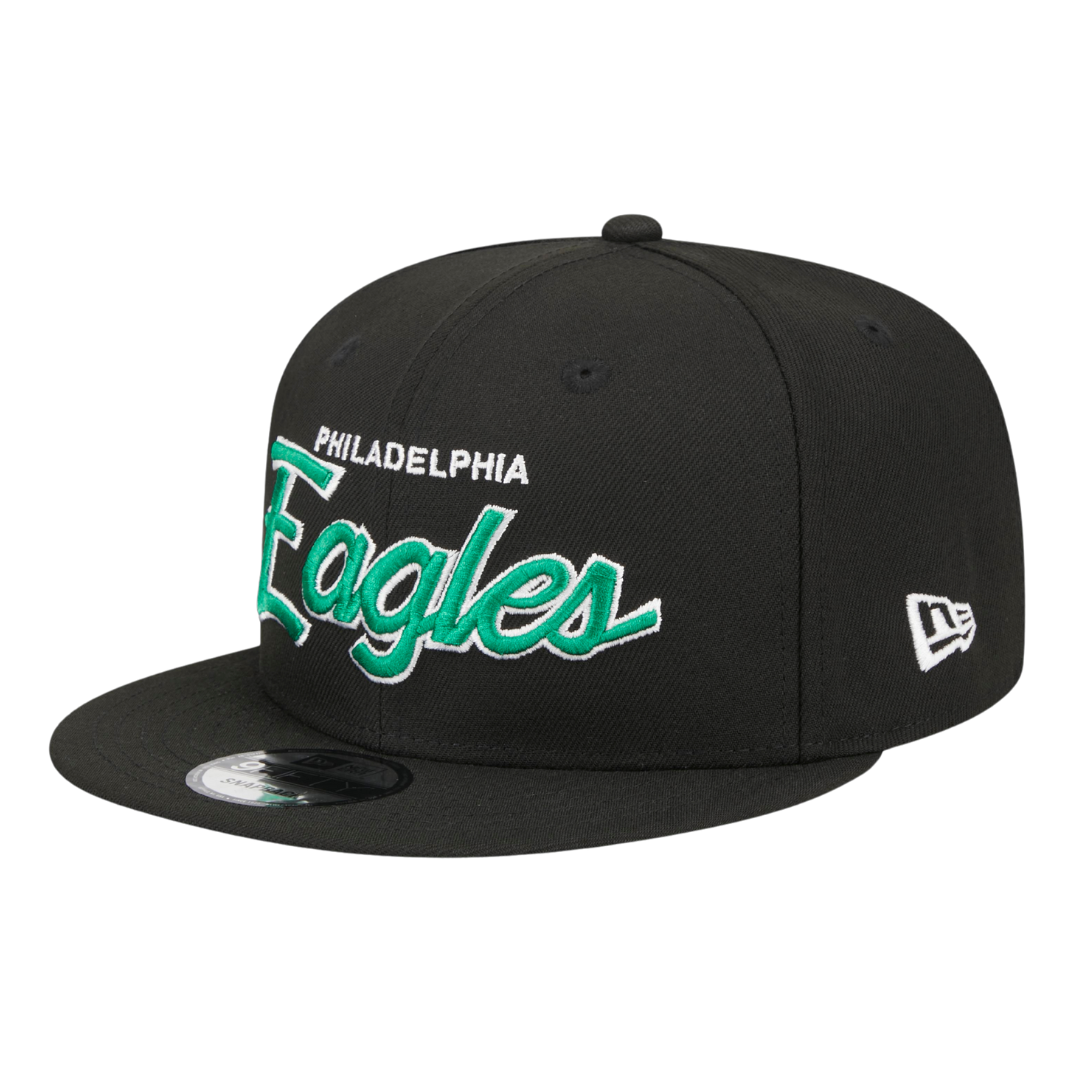 Philadelphia Eagles Evergreen Script 9FIFTY Snapback Hat