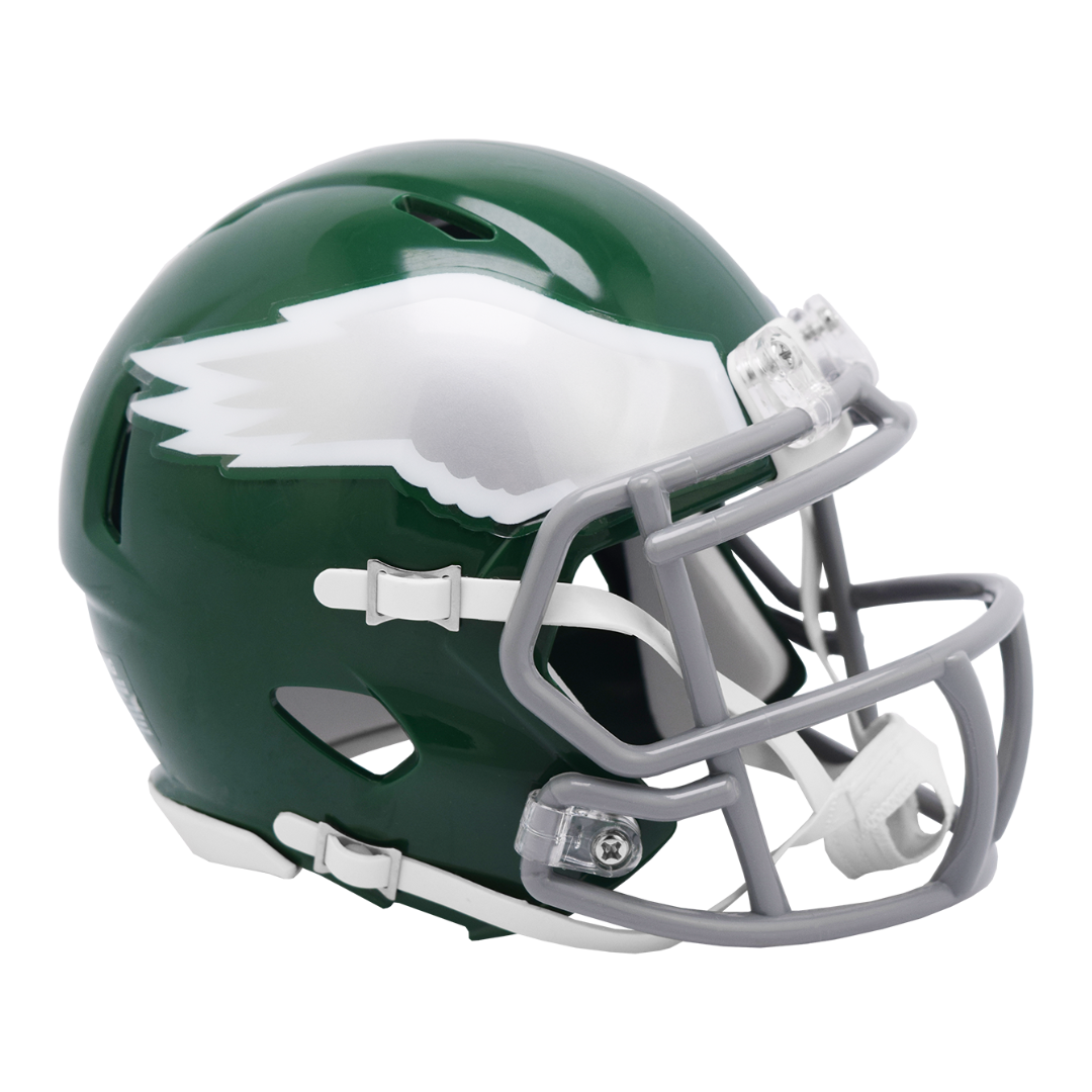 Philadelphia Eagles 1974-1995 Throwback Speed Riddell Mini Football Helmet