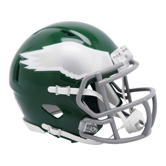 Philadelphia Eagles 1974-1995 Throwback Speed Riddell Mini Football Helmet