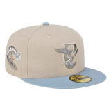 Philadelphia Eagles Pro Bowl Patch Twill New Era Stone 59FIFTY Fitted Hat
