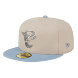 Philadelphia Eagles Pro Bowl Patch Twill New Era Stone 59FIFTY Fitted Hat