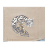 Philadelphia Eagles Pro Bowl Patch Twill New Era Stone 59FIFTY Fitted Hat