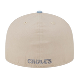Philadelphia Eagles Pro Bowl Patch Twill New Era Stone 59FIFTY Fitted Hat