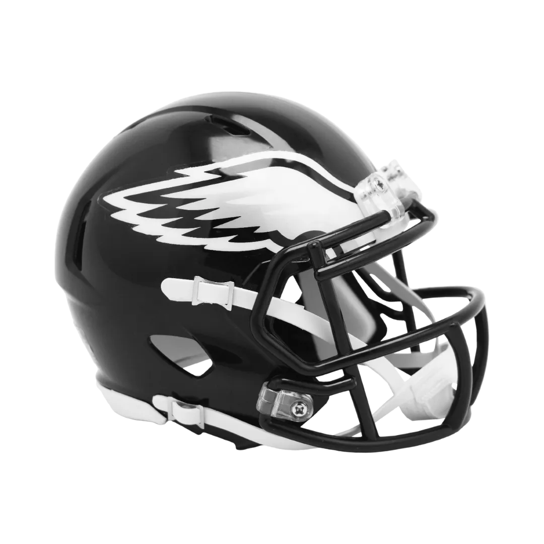 Philadelphia Eagles 2022 Alternate On Field Speed Riddell Mini Football Helmet