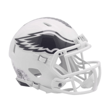 Philadelphia Eagles 2024 Salute to Service Speed Riddell Mini Football Helmet