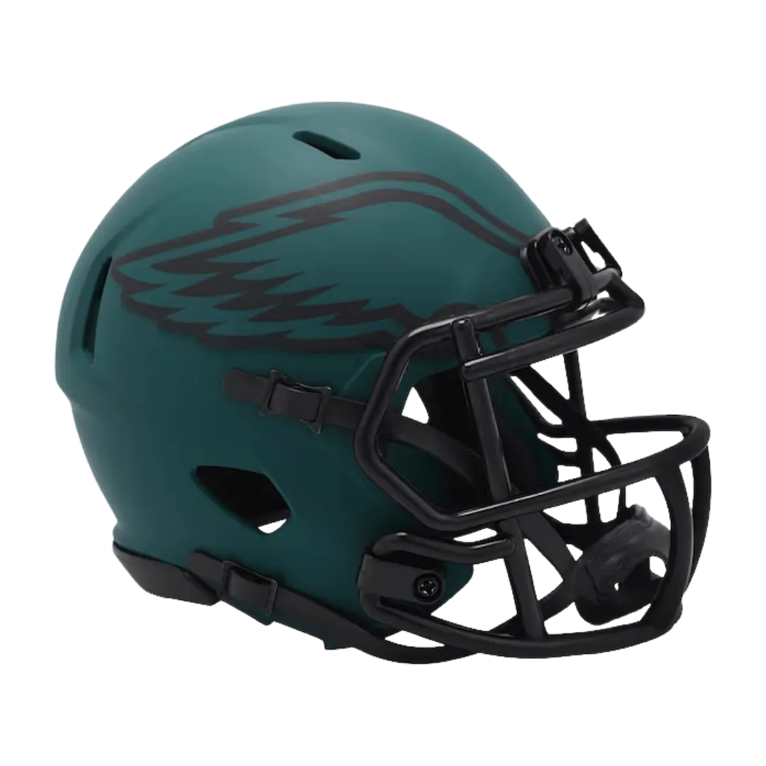 Philadelphia Eagles Rave Speed Riddell Mini Football Helmet