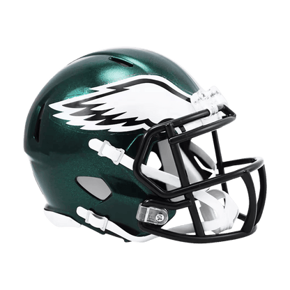 Philadelphia Eagles Super Bowl LIX Speed Riddell Mini Football Helmet