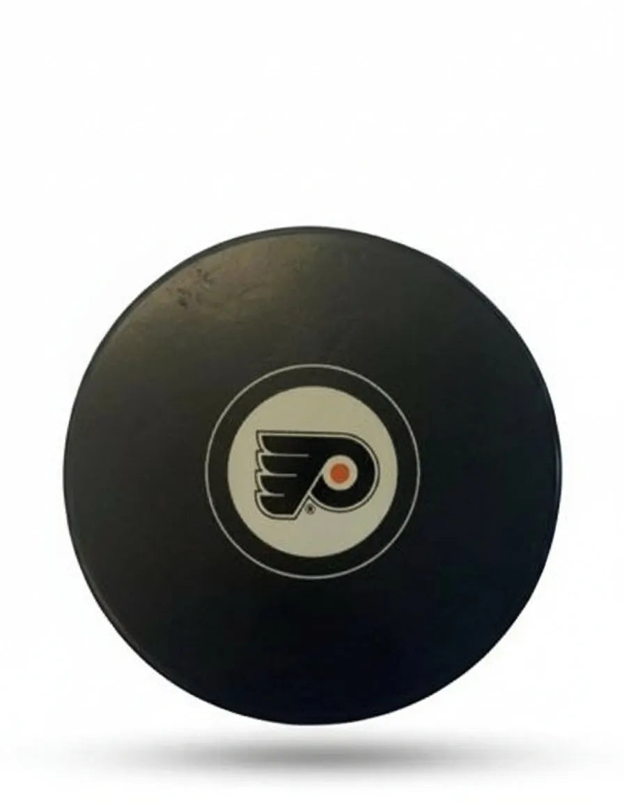 Philadelphia Flyers Team Logo Autograph Puck