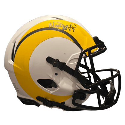 Matthew Stafford Los Angeles Rams Autographed Full Size Authentic Lunar Eclipse Helmet - Fanatics COA