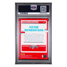 Victor Wembanyama PSA 9 2023 Panini Donruss The Rookies Card #1