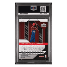 Shai Gilgeous-Alexander PSA 9 2018 Panini Prizm Card #184