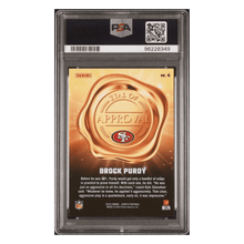 Brock Purdy PSA 10 2023 Panini Zenith Zeal of Approval Red Card #4