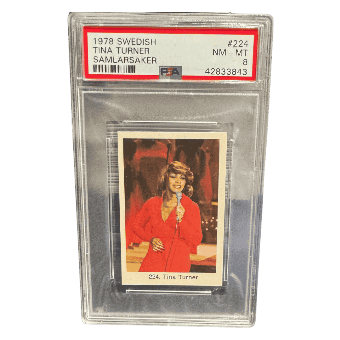 Tina Turner PSA 8 1978 Swedish Samlarsaker Card #224
