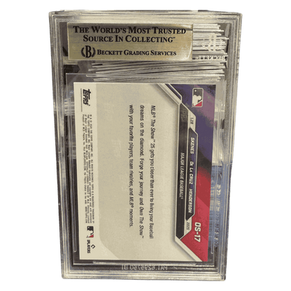 Paul Skenes Elly De La Cruz Gunnar Henderson BGS 10 2024 Topps Now Offseason Card #OS17