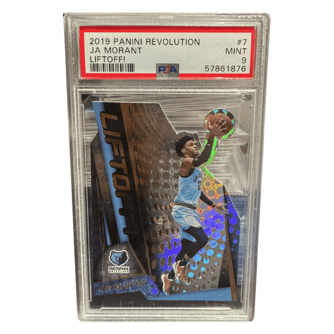 Ja Morant PSA 9 2019 Panini Revolution Liftoff! Card #7