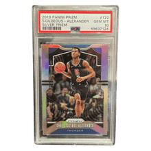 Shai Gilgeous-Alexander PSA 10 2019 Panini Prizm Silver Card #122