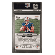 Josh Allen PSA 10 2018 Panini Rookies & Stars Precision Passers Card #PP17