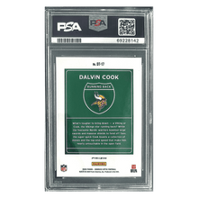 Dalvin Cook PSA 9 2020 Panini Donruss Optic Downtown Card #DT17