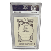 Mike Trout PSA 9 2012 Topps Gypsy Queen Card #195