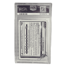 Julio Rodriguez PSA 9 2021 Topps Bowman Chrome Prospects Card #BCP86