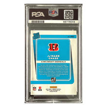 Ja'Marr Chase PSA 10 2021 Panini Donruss Rated Rookie Card #262