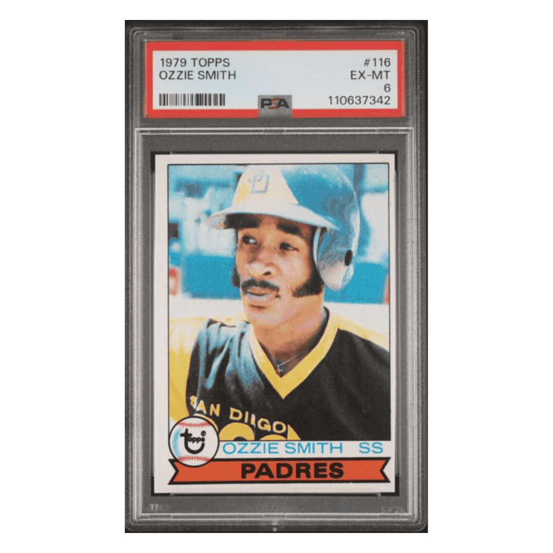 Ozzie Smith PSA 6 1979 Topps Card #116