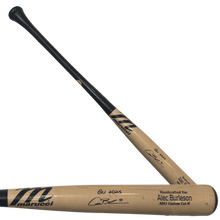 Alec Burleson St Louis Cardinals Autographed 2025 Game Used Marucci Bat w/ Inscription- JSA COA