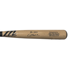 Alec Burleson St Louis Cardinals Autographed 2025 Game Used Marucci Bat w/ Inscription- JSA COA