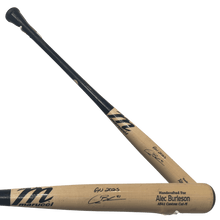 Alec Burleson St Louis Cardinals Autographed 2025 Game Used Marucci Bat w/ Inscription- JSA COA