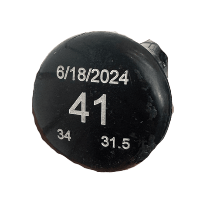 Alec Burleson St Louis Cardinals Autographed 2025 Game Used Marucci Bat w/ Inscription- Cracked - JSA COA