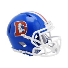 Denver Broncos Throwback 1975-96 Speed Riddell Mini Helmet