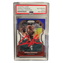 Dennis Rodman 2020-21 Panini Prizm Autographed Card #166