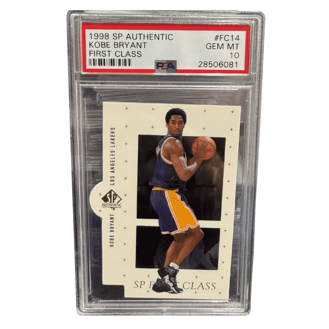 Kobe Bryant PSA 10 1998 Upper Deck SP Authentic First Class Card #FC14