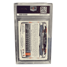 Tom Brady PSA 9 2014 Topps Chrome Blue Jersey Refractor #d/ 299 Card #62