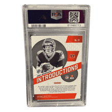 Joe Burrow PSA 10 2020 Panini Mosaic Introductions Card #I1