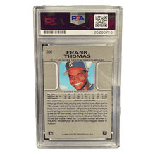 Frank Thomas 1990 Leaf Autograph with Inscription Card #300