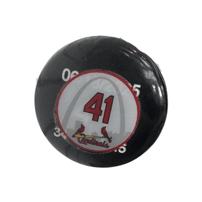 Alec Burleson St Louis Cardinals Autographed 2025 Game Used Marucci Bat w/ Inscription- JSA COA