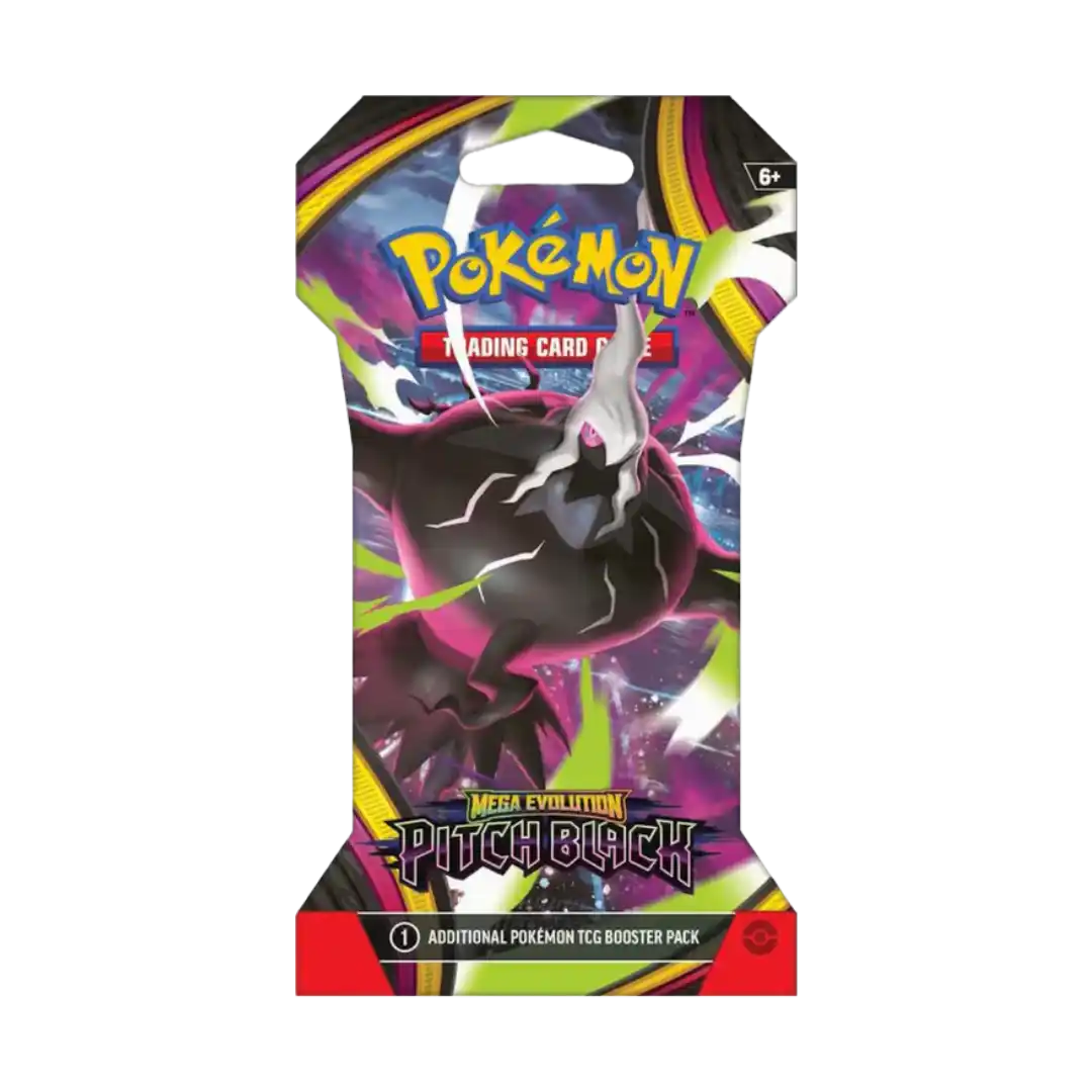 Pokemon TCG: Mega Evolution Pitch Black Sleeved Booster Pack