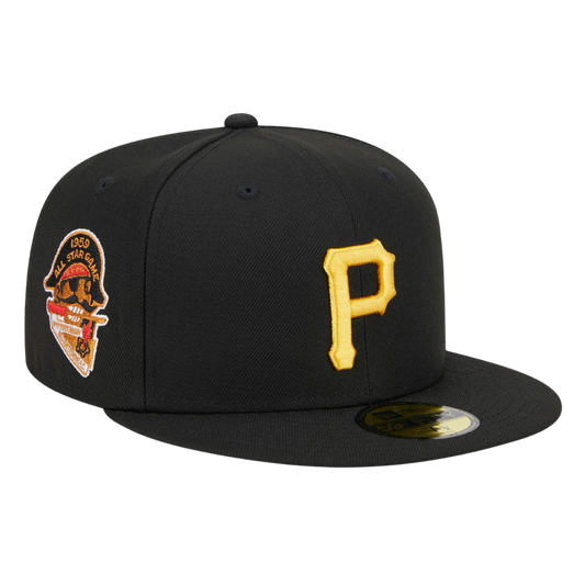 Pittsburgh Pirates Evergreen Side Patch 59FIFTY Fitted Hat