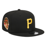 Pittsburgh Pirates 1959 All-Star Game Patch New Era Black 9FIFTY Adjustable Snapback Hat