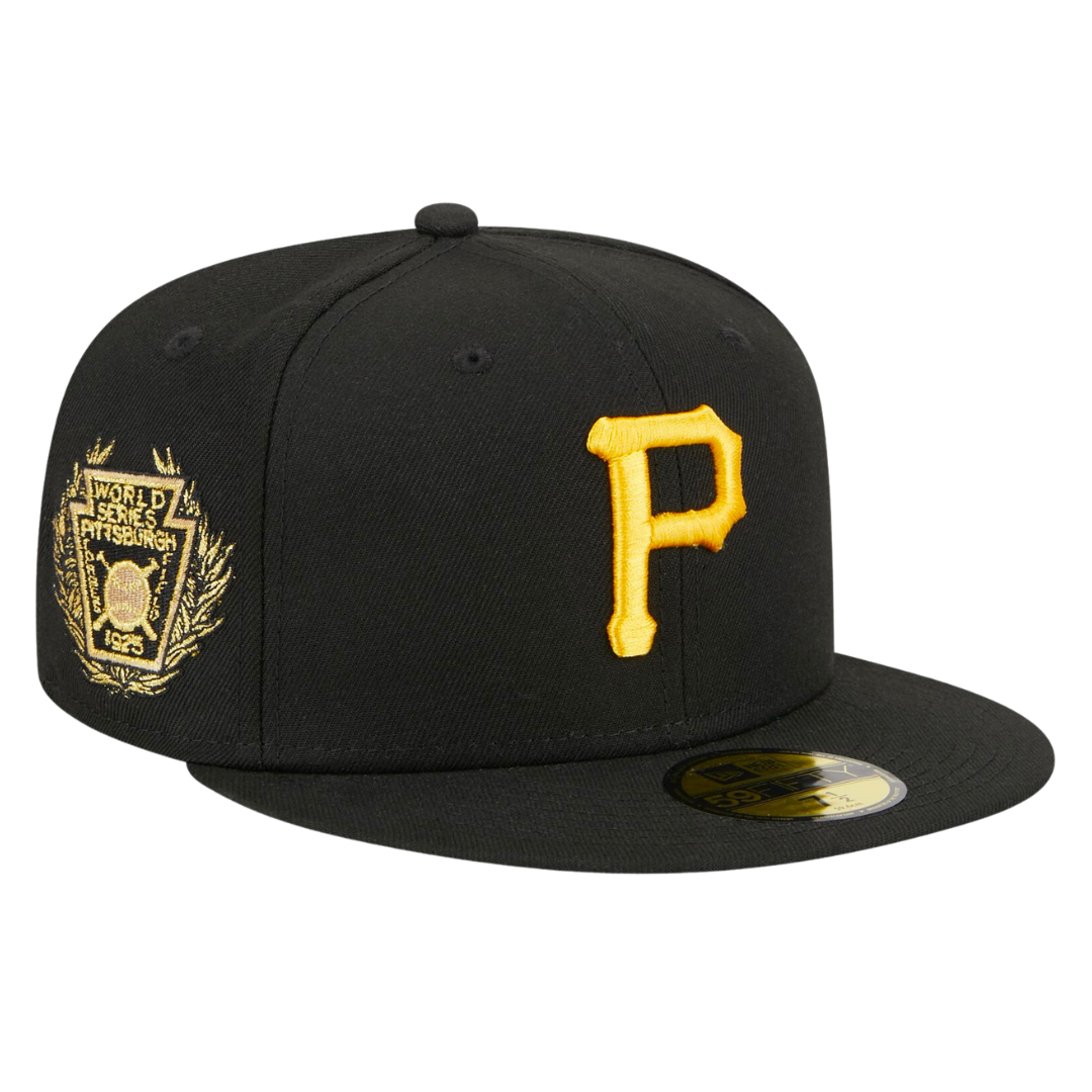 Pittsburgh Pirates Laurel Side Patch 59FIFTY Fitted Hat