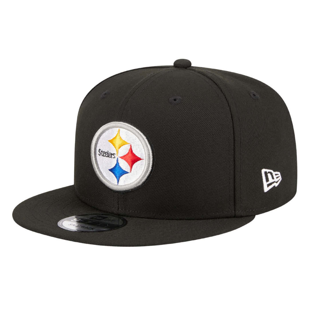 Pittsburgh Steelers Super Bowl XLIII Patch New Era Black 9FIFTY Adjustable Snapback Hat