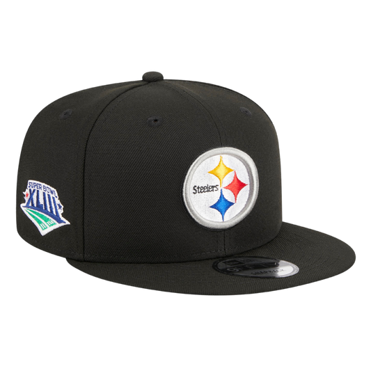 Pittsburgh Steelers Evergreen Side Patch 9FIFTY Snapback Hat