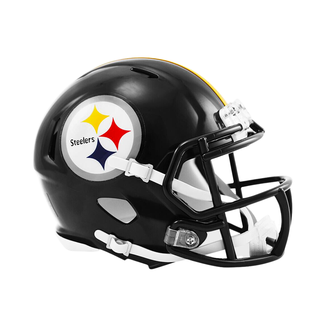 Pittsburgh Steelers Speed Riddell Mini Football Helmet