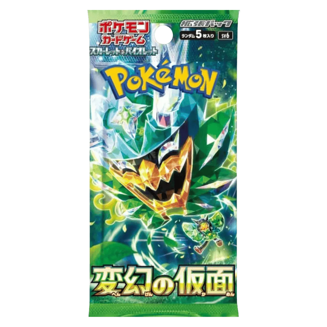 Pokemon Phantasm Mask of Change Japanese Booster Pack