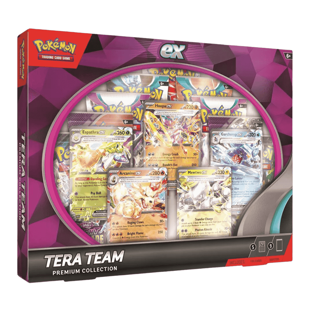 Pokemon Scarlet & Violet Tera Team Premium Collection Box